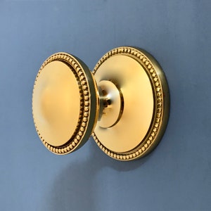 Gran pomo central recuperado para puerta de entrada, aldaba para cartas, decoración para muebles principales (MÁS DISPONIBLES)