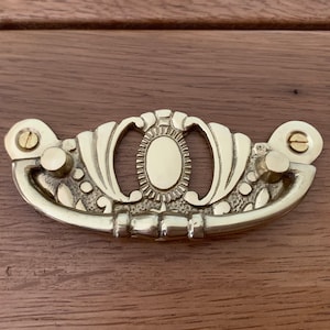 Brass Handles Drawer Cupboard Door Pull Handles Kitchen Wardrobe Furniture vintage