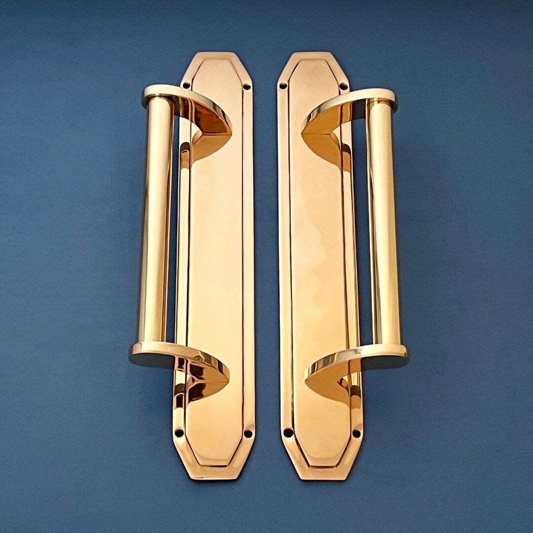 Probrico Juego De 2 Perillas De Puerta De Entrada Con