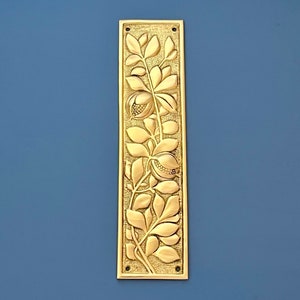 Placas de empuje para puertas de latón con forma de dedo, artesanías, granadas (MÁS DISPONIBLES)