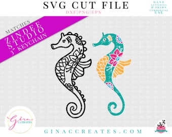 Download Seahorse Mandala Svg Free Printable - Layered SVG Cut File ...