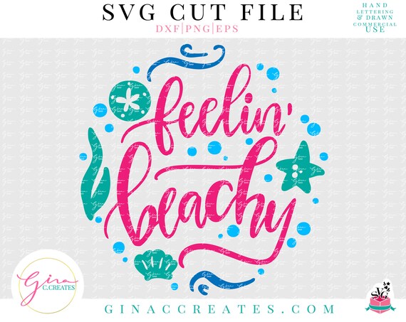 Download Feelin Beachy Svg Summer Svg Beach Svg Etsy