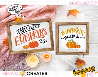 Pumpkin Patch SVG, Farm Fresh Pumpkins SVG