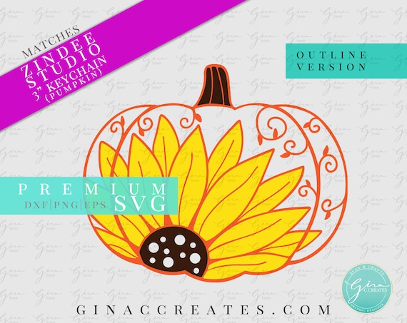 Free Free 338 Pumpkin And Sunflower Svg SVG PNG EPS DXF File