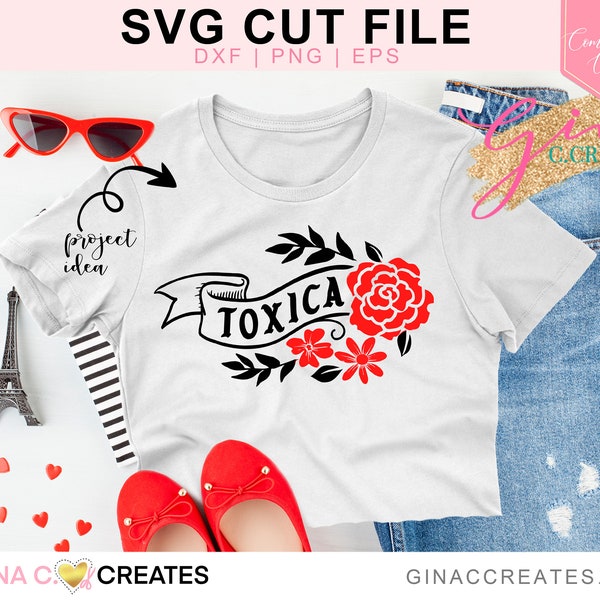 Floral Toxica SVG Bundle