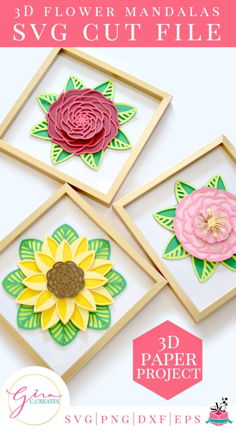 Free Free 269 3D Flower Mandala Svg SVG PNG EPS DXF File