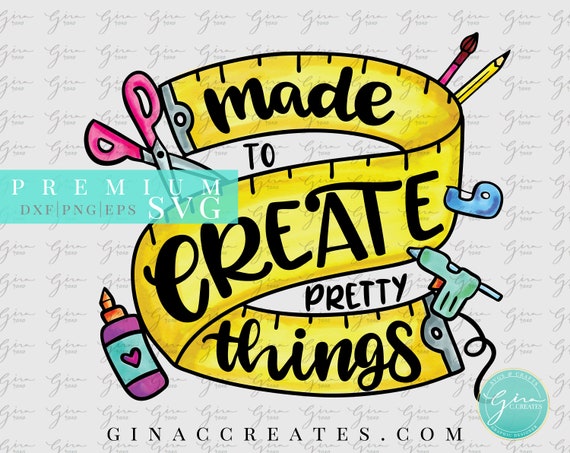 Download Made To Create Pretty Things Svg Bundle Crafting Svg Pretty Etsy PSD Mockup Templates