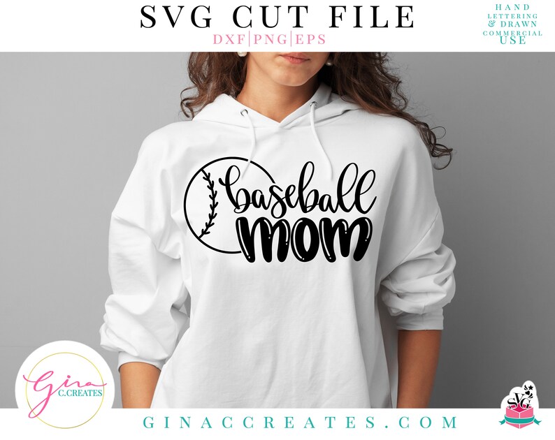 Baseball MOM SVG Bundle baseball svg | Etsy