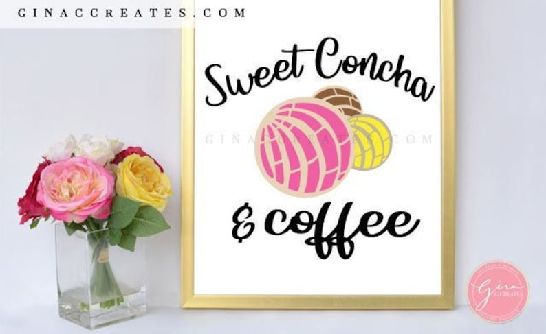 Download Sweet Concha svg BUNDLE. Mexican Bread svg Heart Concha ...