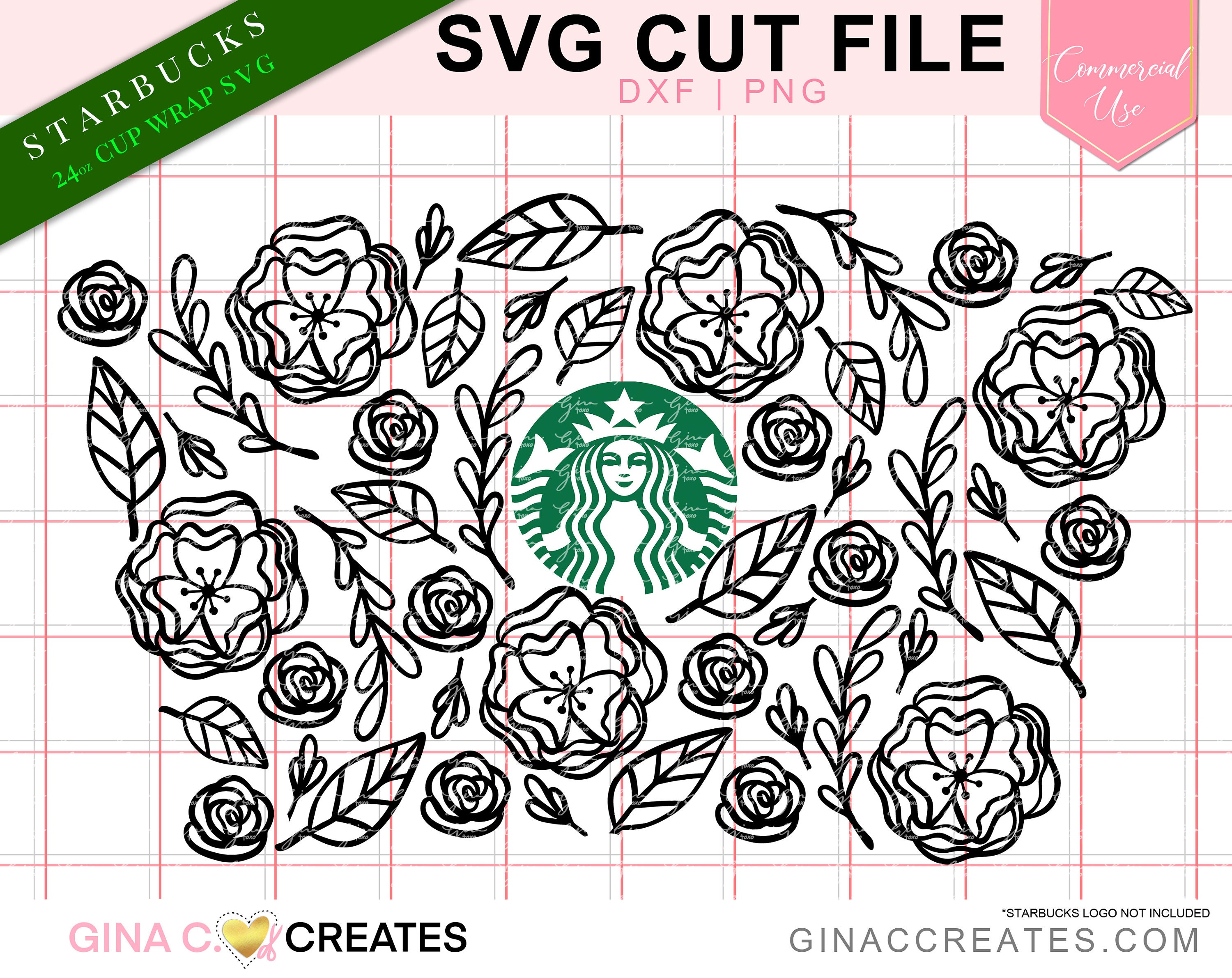 Christmas Cold Cup Wrap SVG Bundle - Gina C. Creates