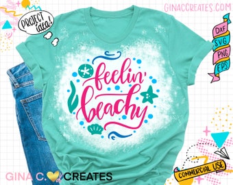 Feelin' Beachy SVG, Summer SVG, Beach SVG