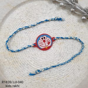 Doremon Rakhi For Kids, Rakhi 2025, Rakshabandhan, Rakhi Cards, Rakhi Personalised, Rakhri, Kids Rakhi, 100% Cotton Thread Rakhi For Kids