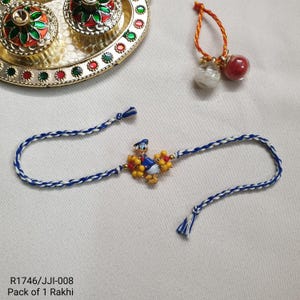 Donald Duck Rakhi For Kids, Rakhi 2025, Rakshabandhan, Rakhi Cards, Rakhi Personalised, Rakhri, Kids Rakhi, 100% Cotton Thread Kids Rakhi