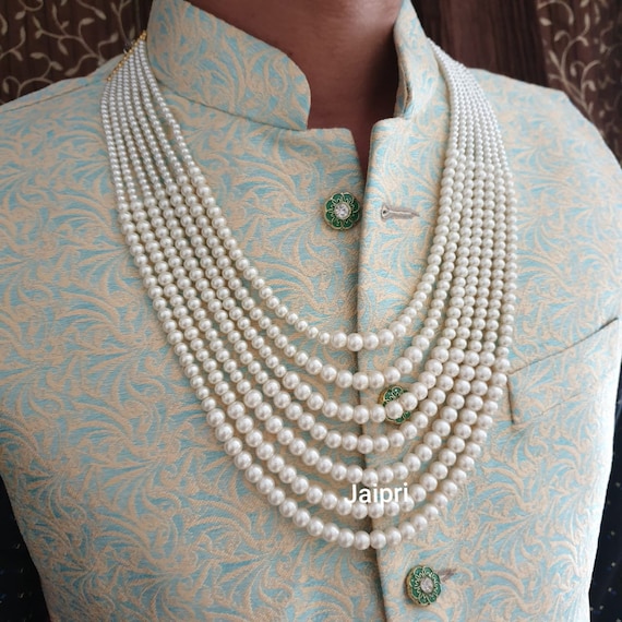 Indian Groom Necklace Mens Jewelry 