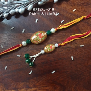 Bhaiya Bhabhi rakhi, Rakhi for brother and bhabhi, rakhi bhaiya bhabhi, Lumba rakhi, Rakhi hamper, Rakhi gift box, Rakhri set, Rakhri box
