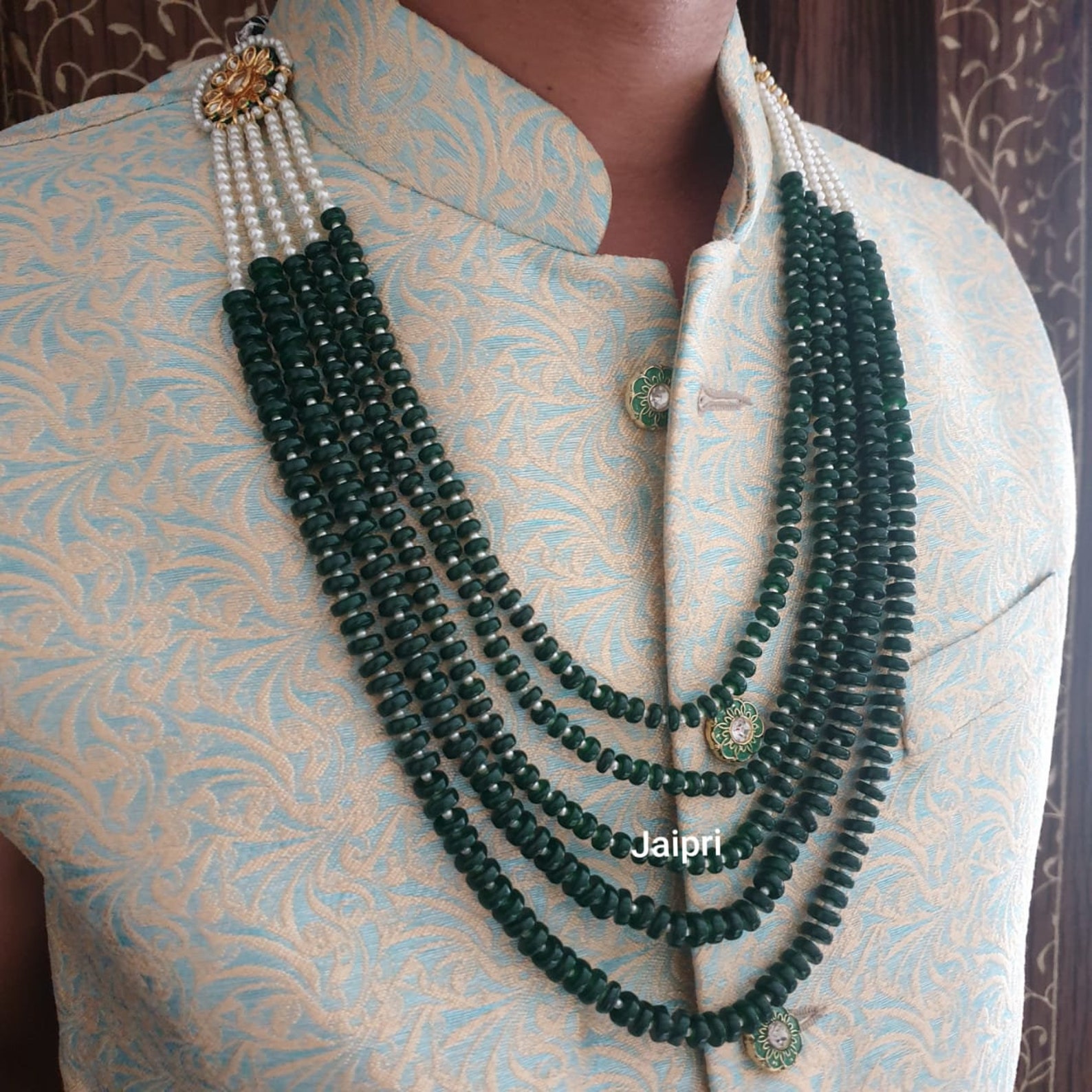 Designer Groom Jewelry, Bollywood Jewelry, Indian Jewelry, Long Groom