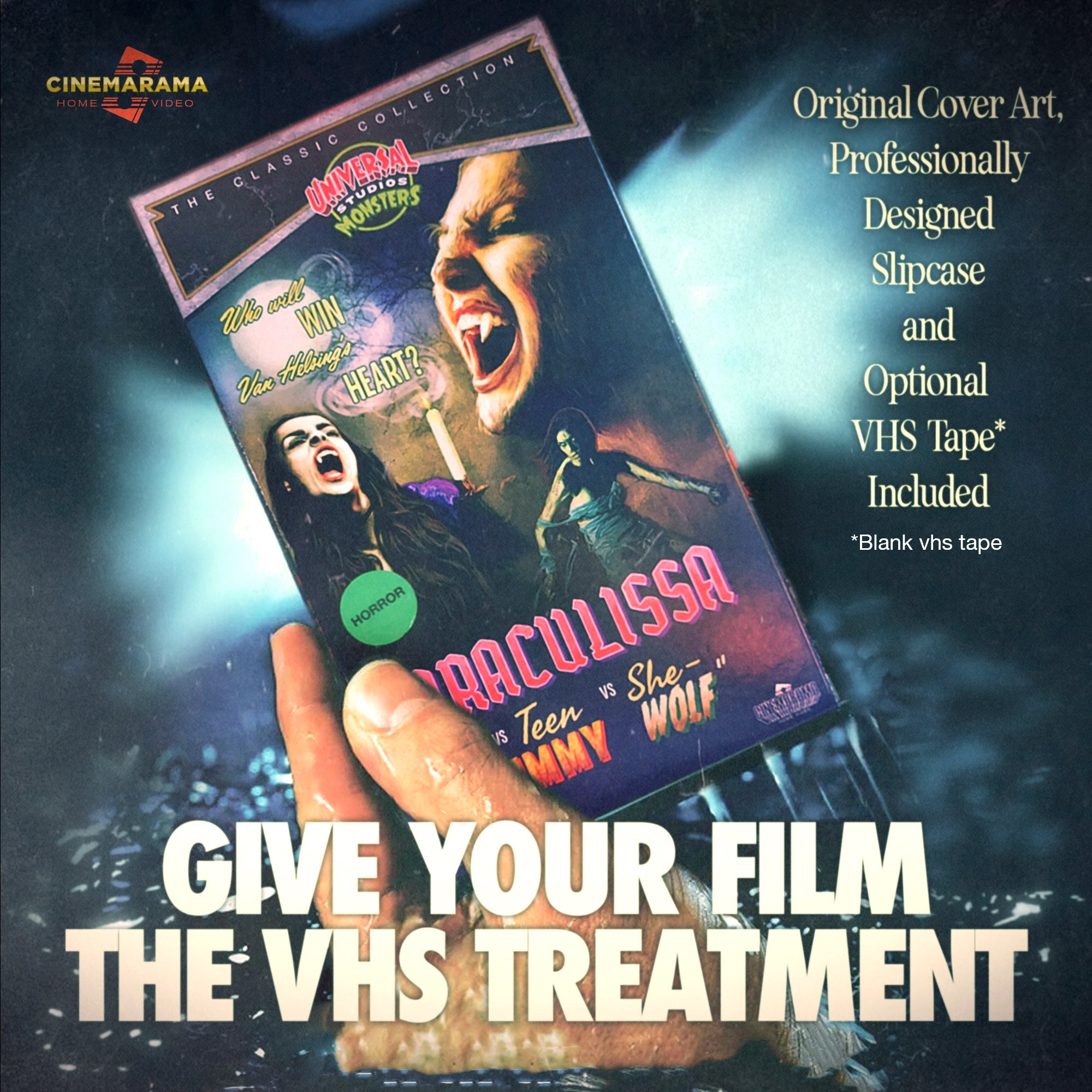 Custom VHS Slipcase/box Art - Etsy