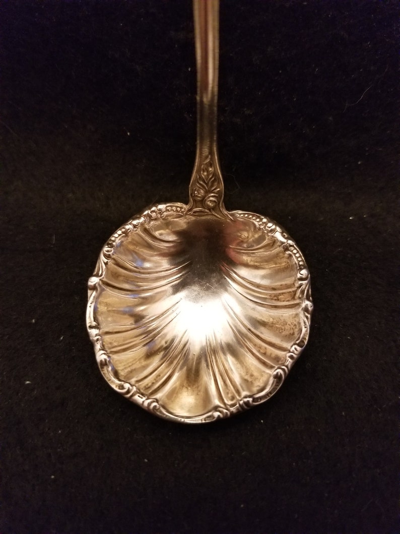 Sterling Silver Vintage Scalloped Ladle