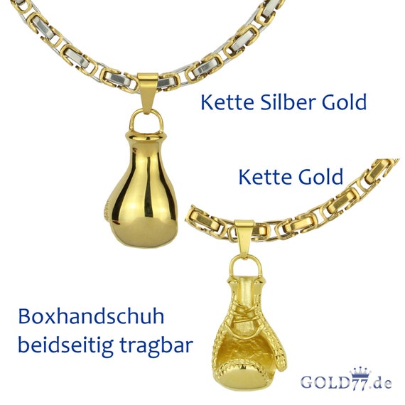 Boxen Sport Geschenk Boxhandschuh Schmuck Anhänger Produktbild-Vorschau 2