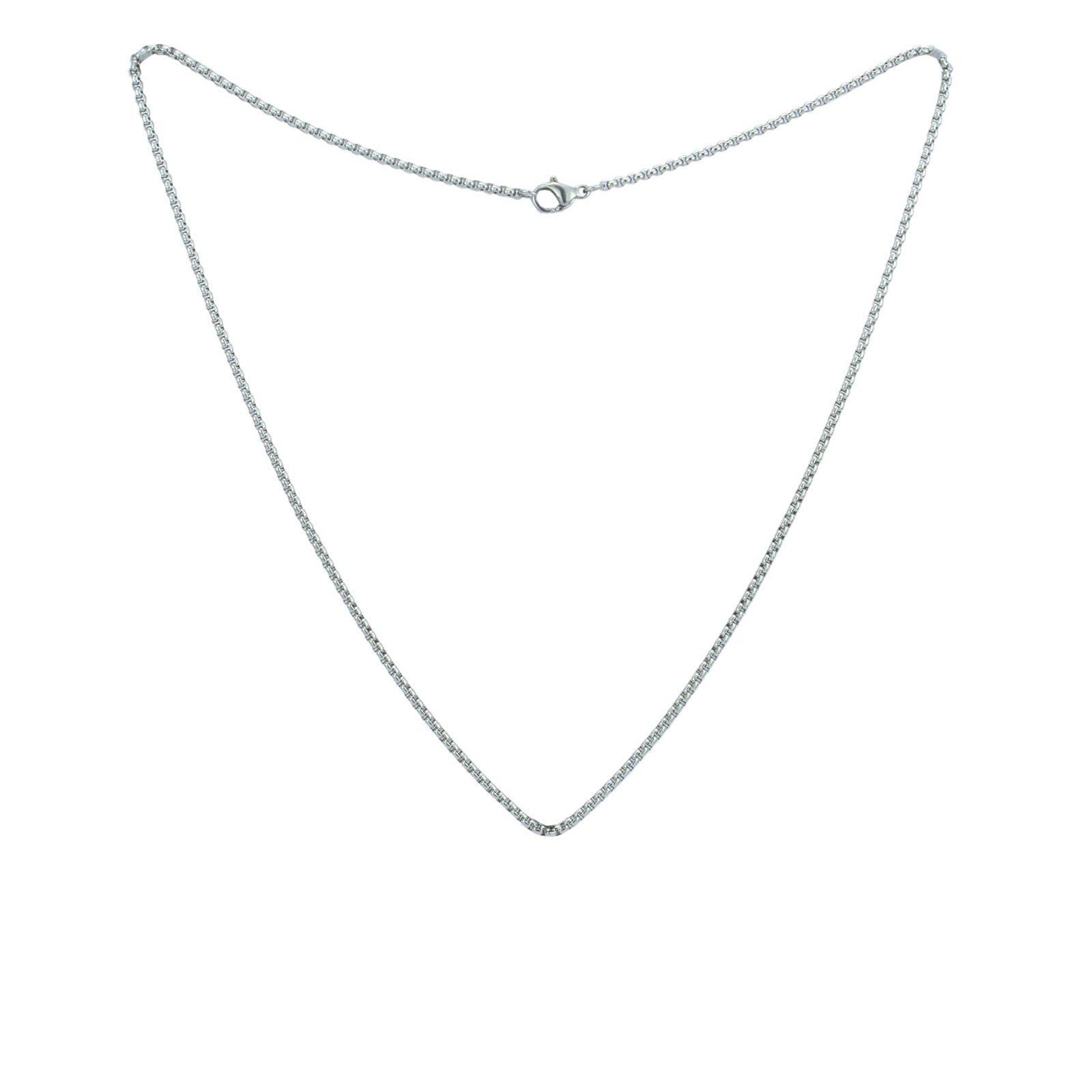Erbs Chain Necklace Strength 2 Mm Silver 4 Lengths Etsy