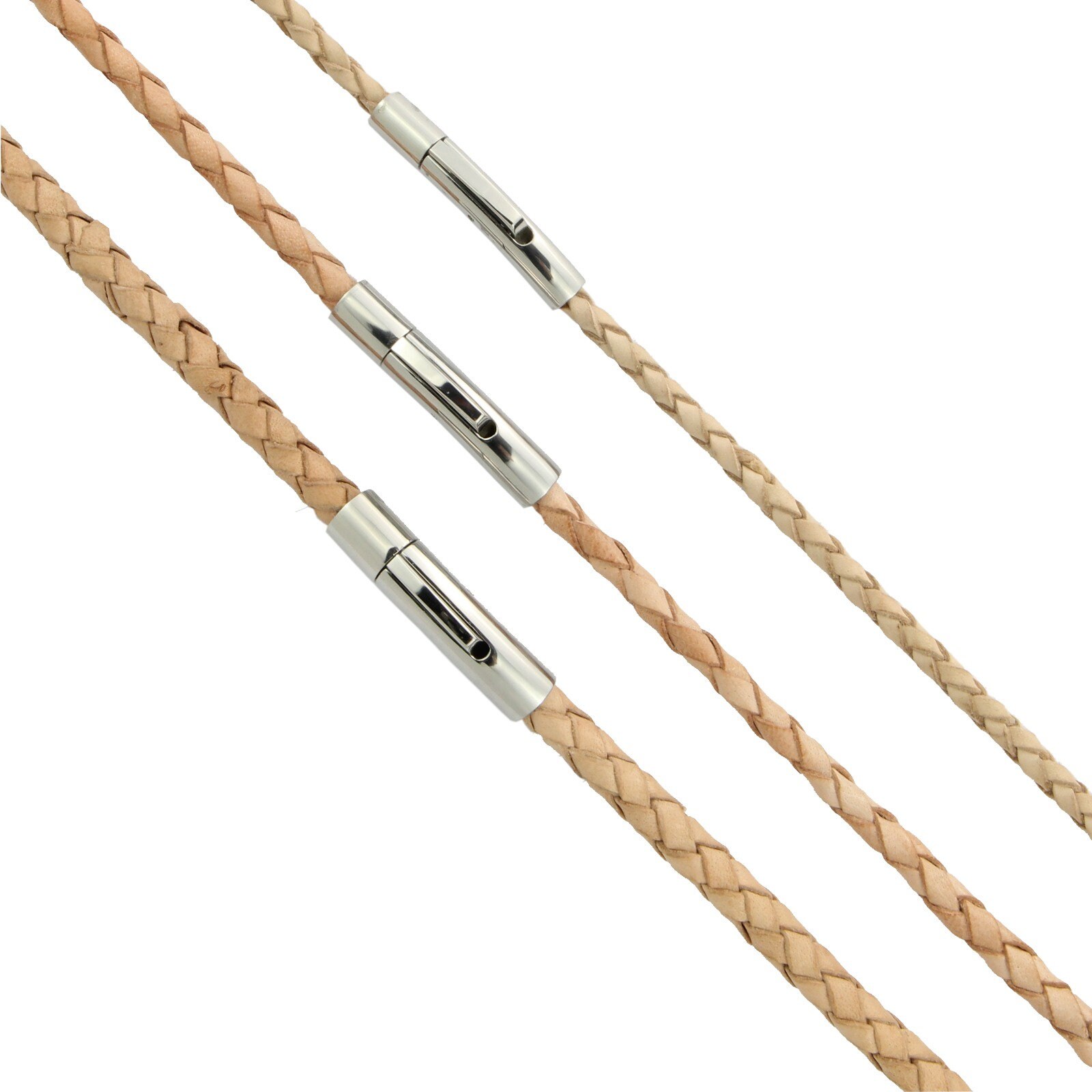 Bracciale Uomo in Pelle Intrecciata e Tessuta a Mano. Bracciali Uomo con Chiusura in Acciaio Inox. Bracciale Uomo in Pelle di Mucca. Bracciale Largo con Chiusura Magnetica. Pulseira Homem …, 21 cm