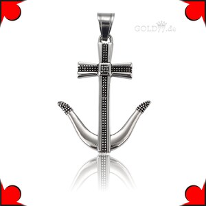 Stainless Steel Pendant Anchor Decorated Solid High Quality