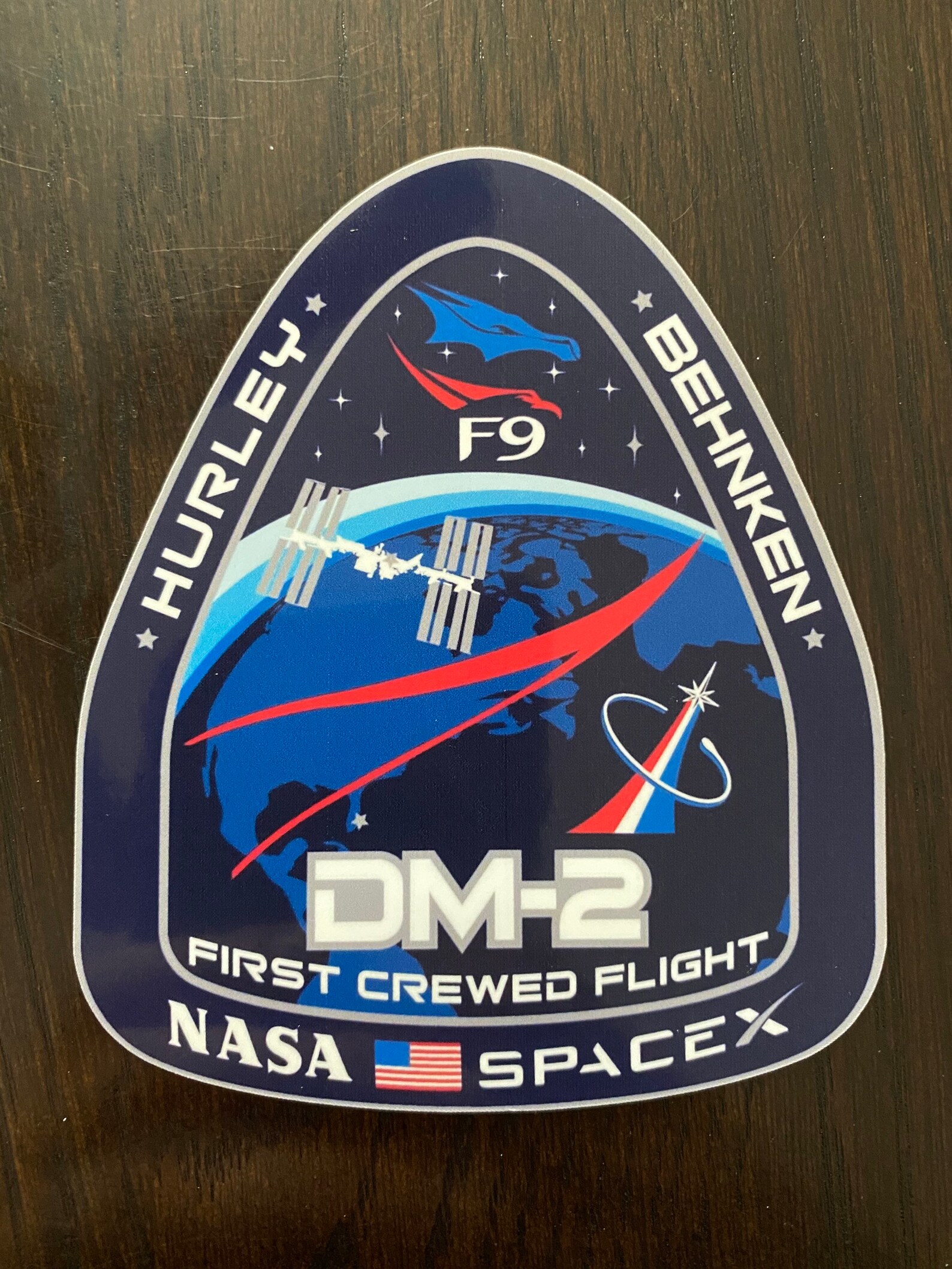 NASA/SpaceX Historic First Crewed Launch Decal Etsy