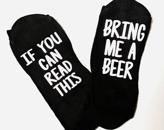 Men or Women Funny Socks | Socks with Sayings | Hilarious Socks | Gifts for Him or Her | Valentine's Gift for Him | Father's Day, Gag Gift