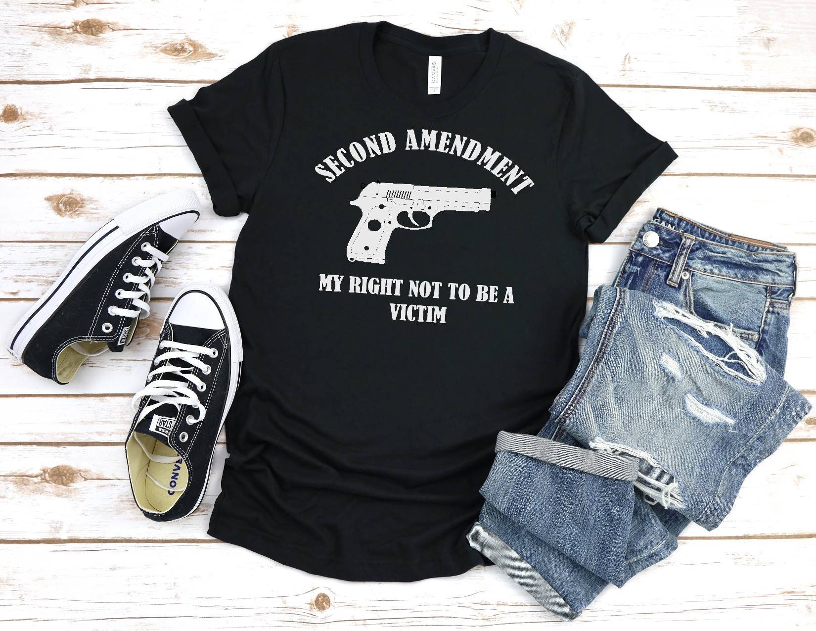 Gun Shirts for Women and Men, Funny Shirts, Gun Owner Shirts, Women Can 