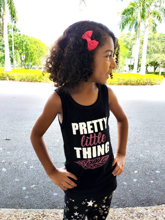 Pretty Little Thing Girl Tank Top, Girly Shirts, Cute Saying Shirts, Tank  Top for Girls, Birthday Gift Ideas, Unique Tank Tops, Unique Shirt