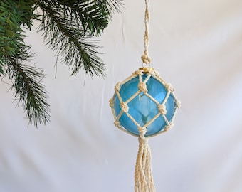 Mermaid Float (Deep water blue) with String hanger