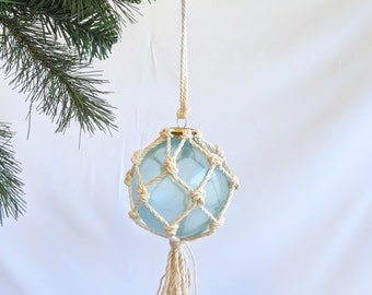 Mermaid Floats Sea foam Green with String Hanger+Gift Wrapped and Personalized Gift Card