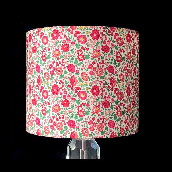 Liberty  Fabric D'Anjo Tana Lawn Lampshade  / 25cm / handmade