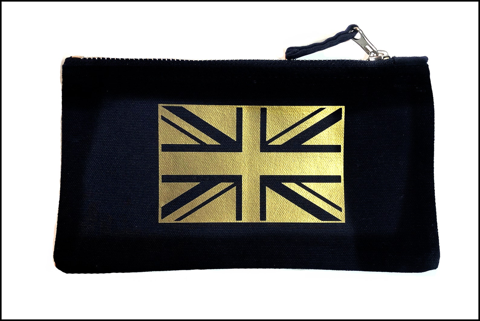 Union Jack Cotton Accessory Bag Makeup Bag Small Pouch Etsy