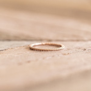 Rope Wedding Band