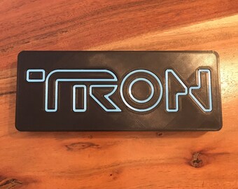 Tron identity Disc Power Disc tribute patch iron on sew Tron Legacy Flynn Ram