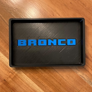 2021-25 Ford Bronco Shallow Center Console/Armrest Tray