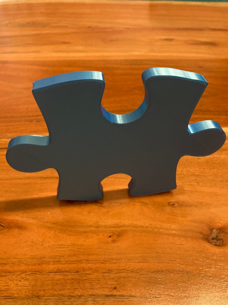 Giant Jigsaw Puzzle Piece 25 COLORS AVAILABLE Etsy