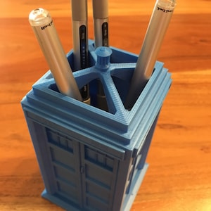 TARDIS Pen Holder