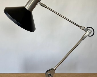 Vintage Post Modern Desk Lamp Ron Rezek Green Table Lamp 1980s Art