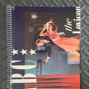 ON SALE ABC &quot;The Lexicon of Love&quot; Handmade Vintage Recycled Record Album Cover Notebook