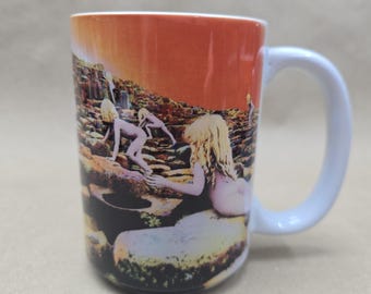 Led Zeppelin "House of the Holy" colorful 11 oz Classic Album Cover Ceramic Mug