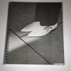 Joe Jackson &quot;Look Sharp&quot; Handmade Vintage Recycled Record Album Cover Notebook