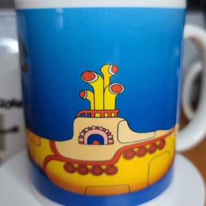 The Beatles &quot;Yellow Submarine: colorful 11 oz Ceramic Mug