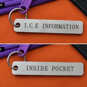 I.C.E-information Innerficka med dragkedja för hundvästar/-kappor eller -väskor