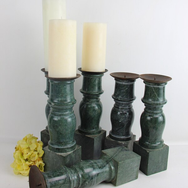 Marble Candle Holder Etsy