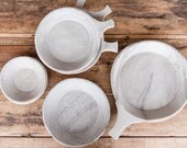 Marble Round Plates, Rustic Jewelry Storage, Marble Plant Plates