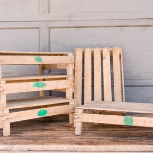 Wooden Crate Farmhouse Style | Kitchen Fruit Storage | Pantry Storage
