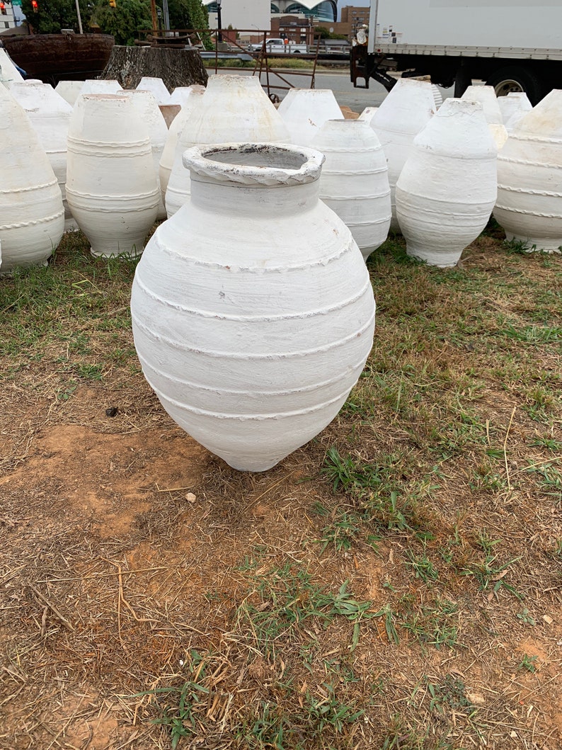 Antique Olive Jars from Turkey Odemis Urns Terracotta | Etsy