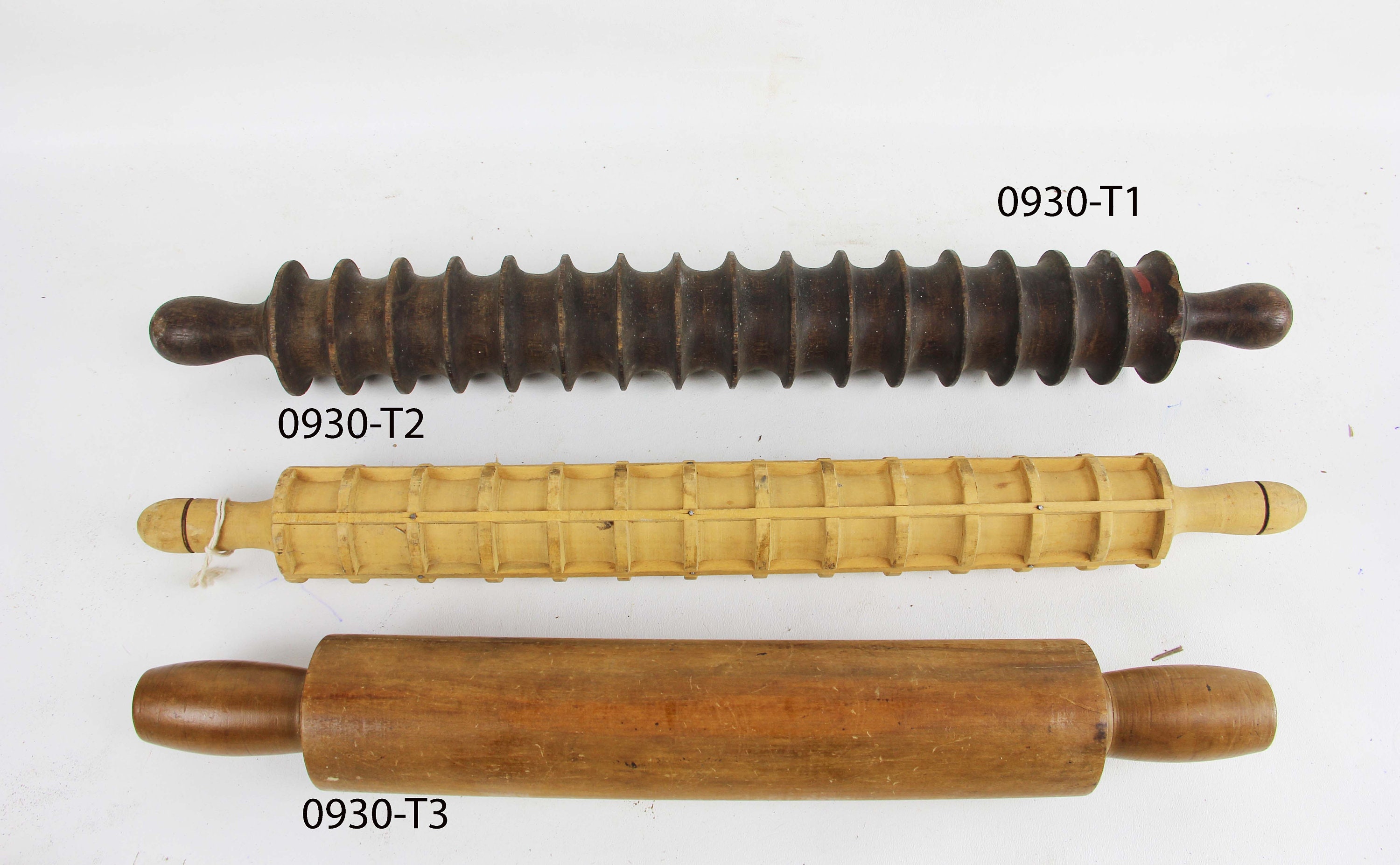 Vintage Wooden Rolling Pin Textured Antique Pasta Rolling Etsy